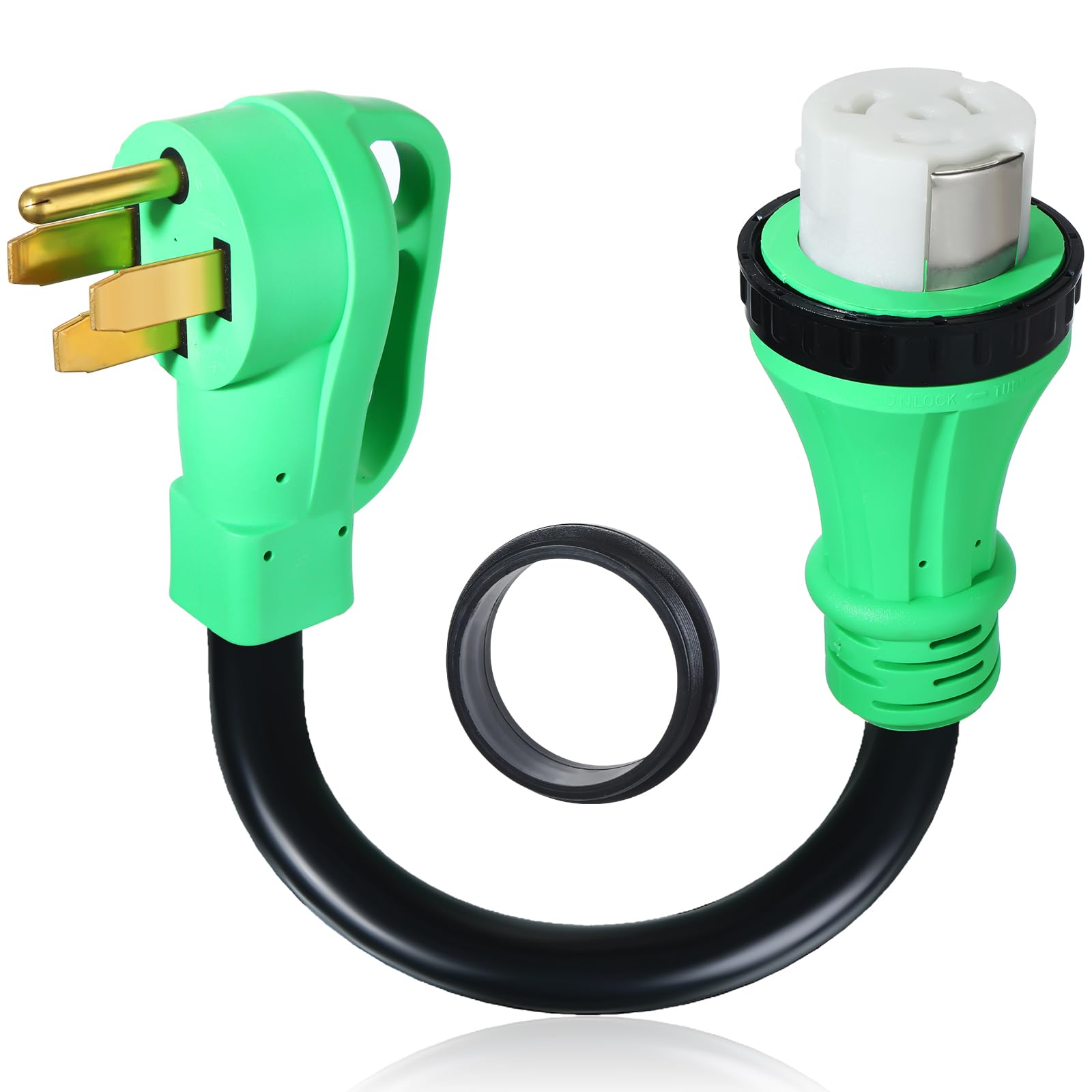 Amazon.com: Kanayu NEMA 14-50P to Ss2-50R RV Power Extension